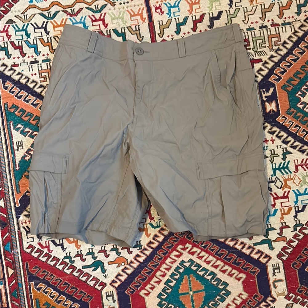 REI Gray Cargo Shorts